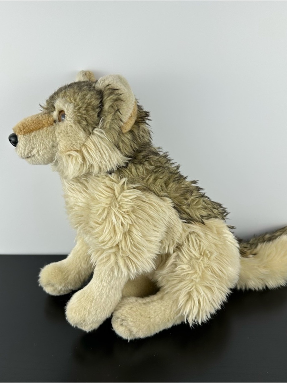 National Geographic Lelly By Venturelli Grey Timber Wolf Plush Stuffed Animal